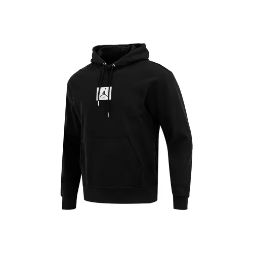 Jordan Jumpman Черный флис с подкладкой Мужские толстовки