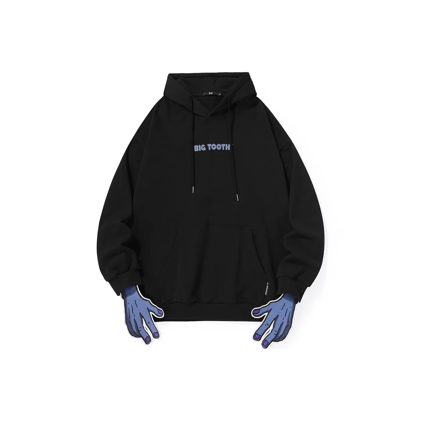 BT С капюшоном Свободный крой Толстовка Весенний Осенний Унисекс