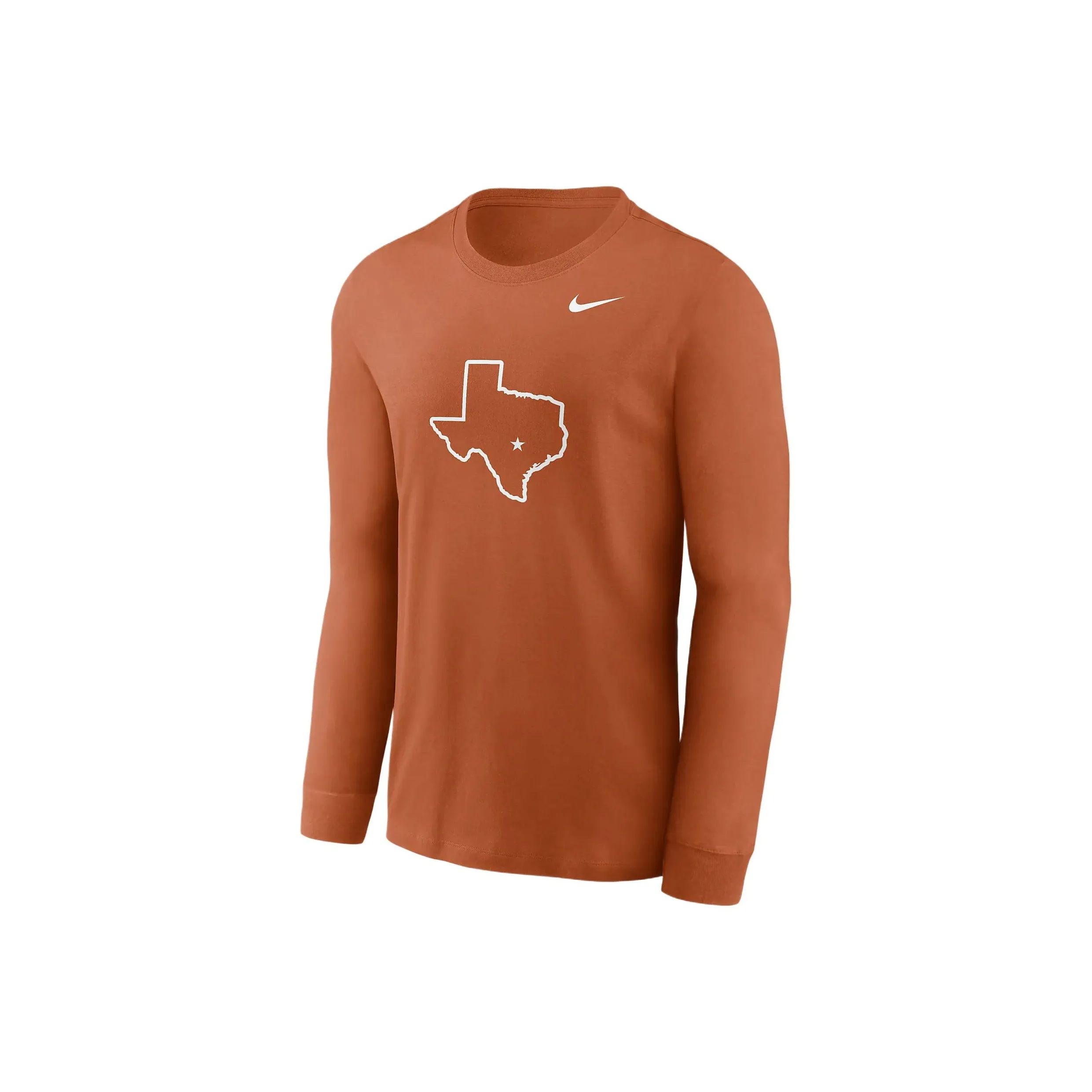 Nike Texas Longhorns Alternate Logo Men's Nike College Long Sleeve T Shirt