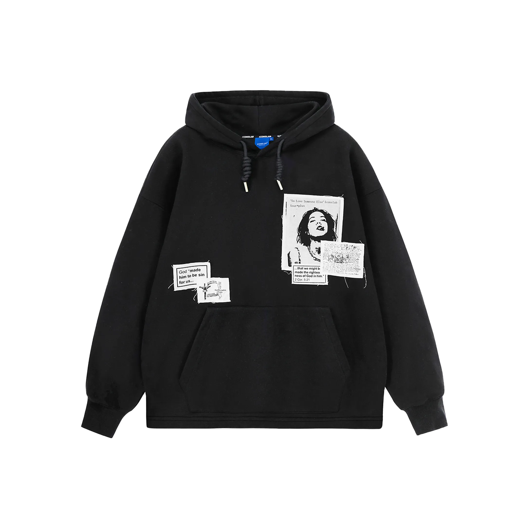 ICONS Lab Sweatshirt Unisex Black