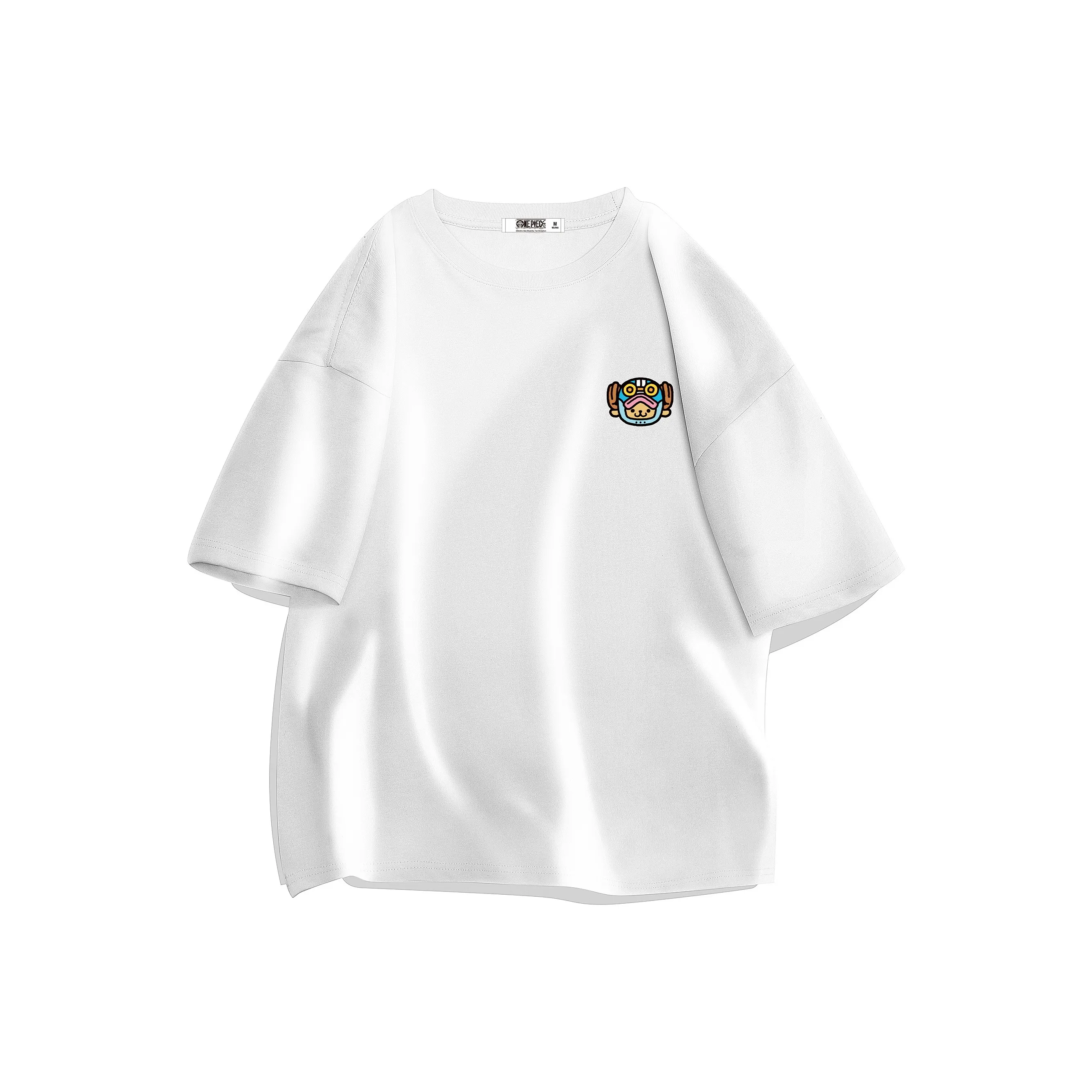 ONE PIECE Students' Короткий рукав T-рубашки Мужской Однотонный Базовый