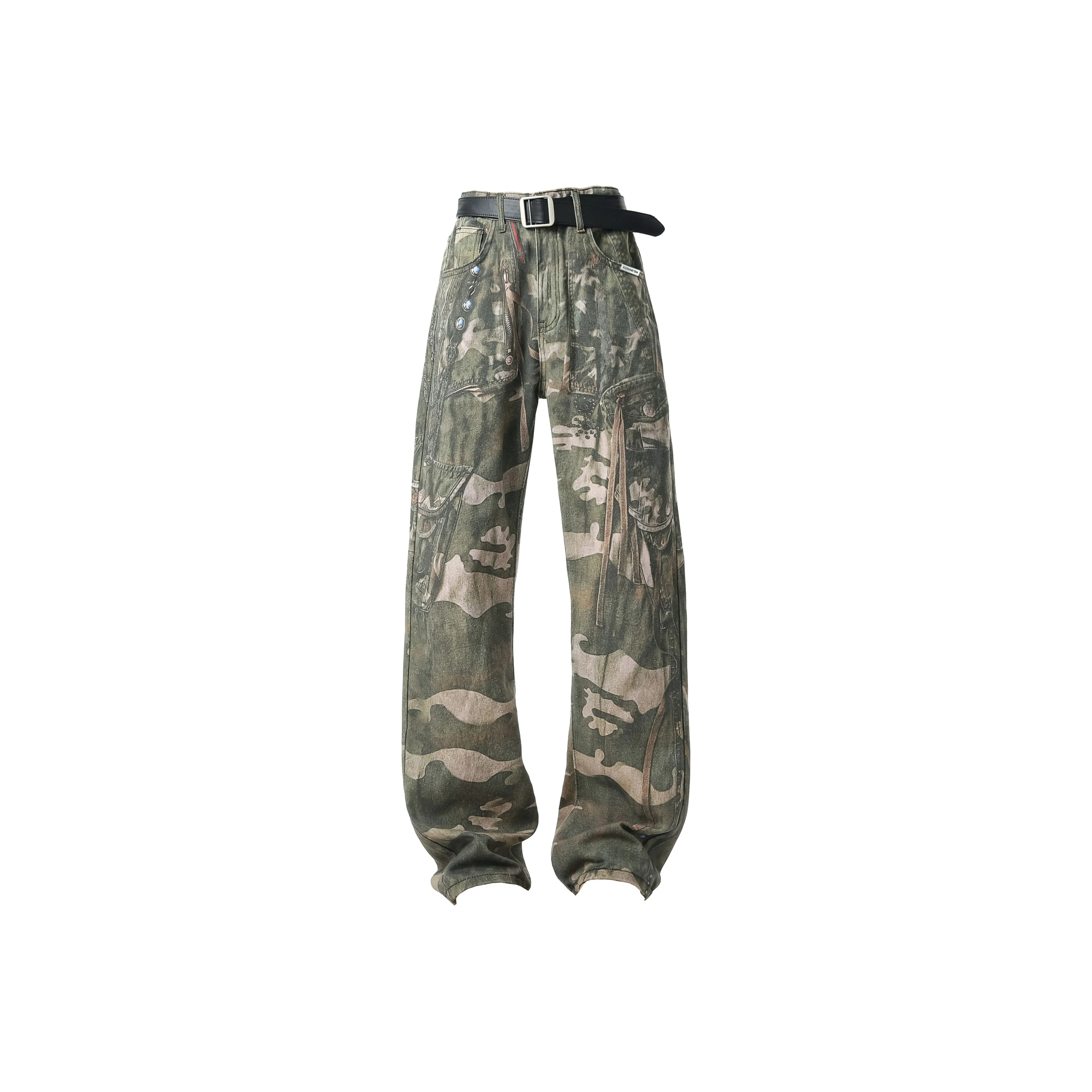 RICE NINE TEN Jeans Unisex Green