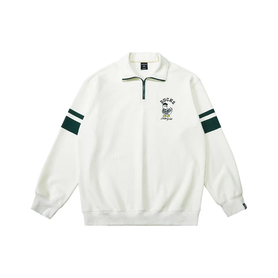 WAYNEXZAVIER Sweatshirts Men's Beige