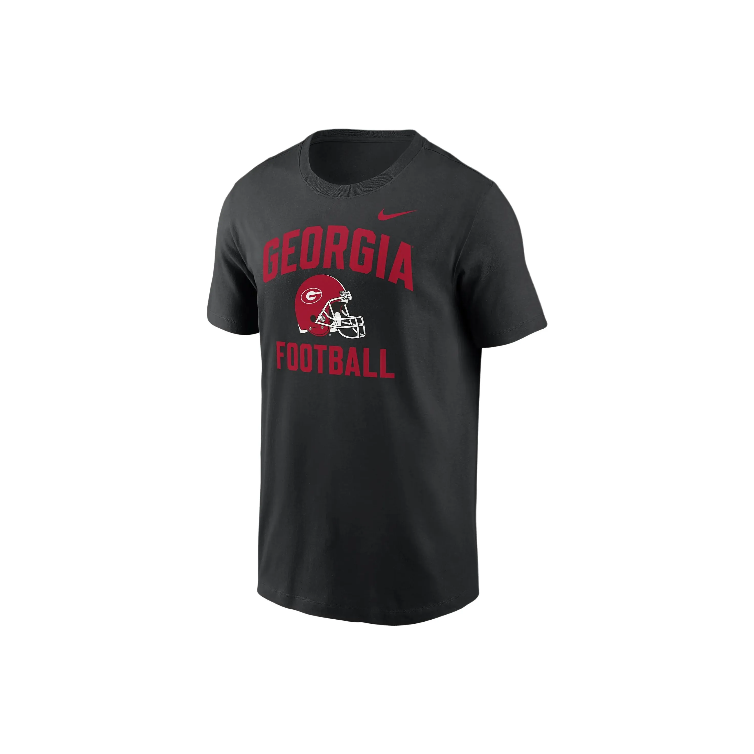 Nike Georgia Bulldogs Campus Football Helmet Men's Nike College T-Shirt
