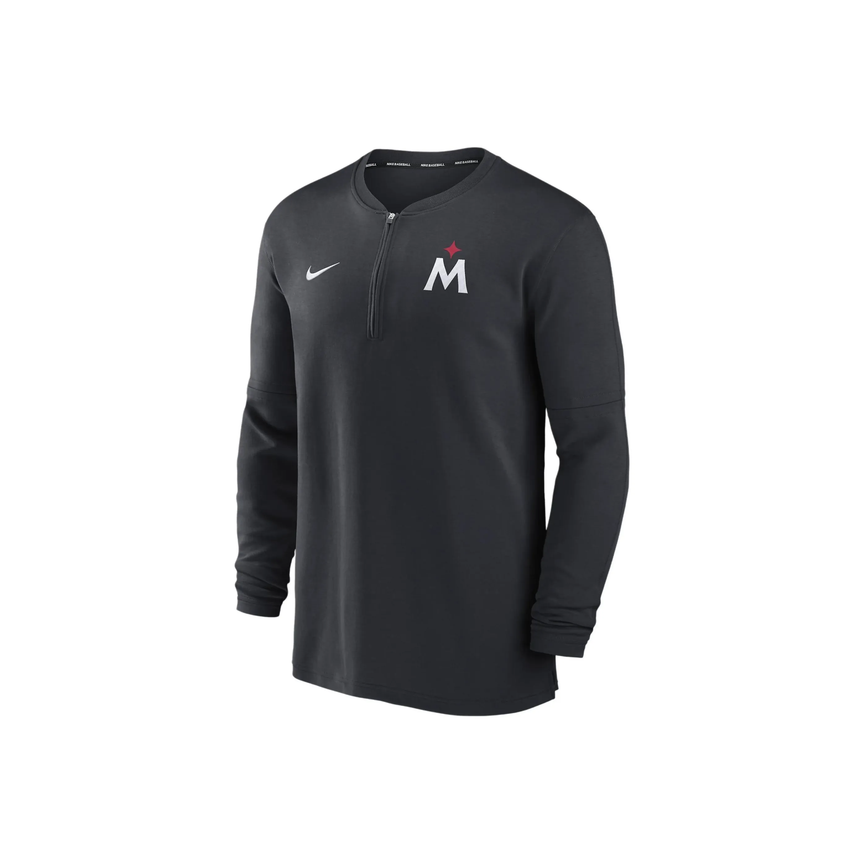 Nike Minnesota Twins Authentic Collection Game Time Men's Nike Dri FIT Mlb 1/2 Zip Long Sleeve Top