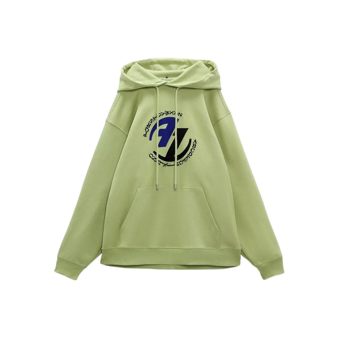 Zara X ADER ERROR Sweatshirts Unisex Light Green