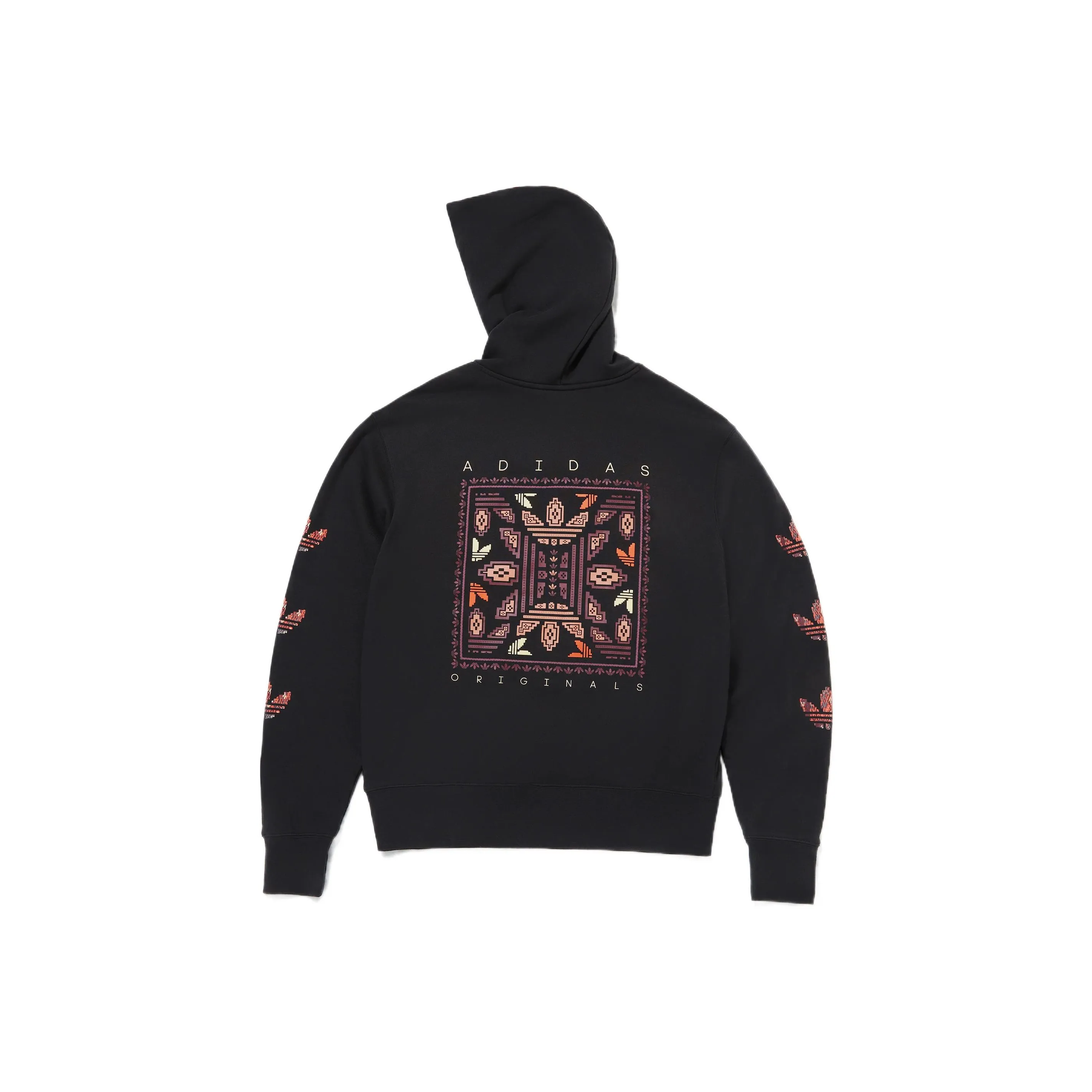 Adidas Originals FW22 TOC GFX HDY FT Черный Унисекс Свитшоты