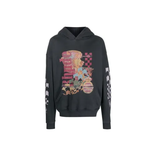 Rhude Черный Мужские Свитшоты