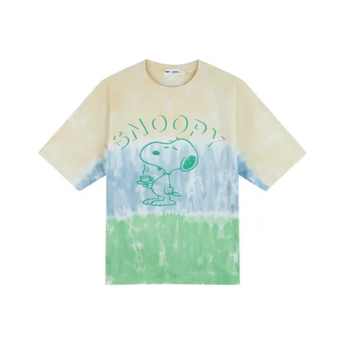 FUN X Snoopy Миндаль Унисекс Футболка