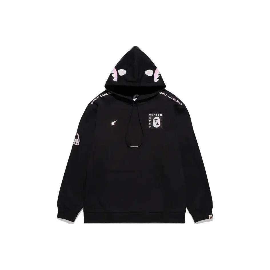 Burton X A BATHING APE BURTON Co brand Sweatshirts Unisex