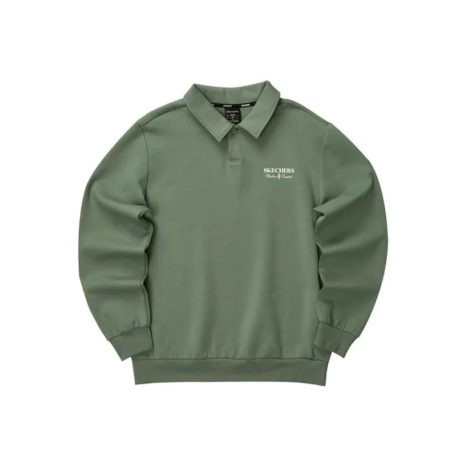 Skechers Diamond Series Sweatshirts Men's Dracaena Green/035Z