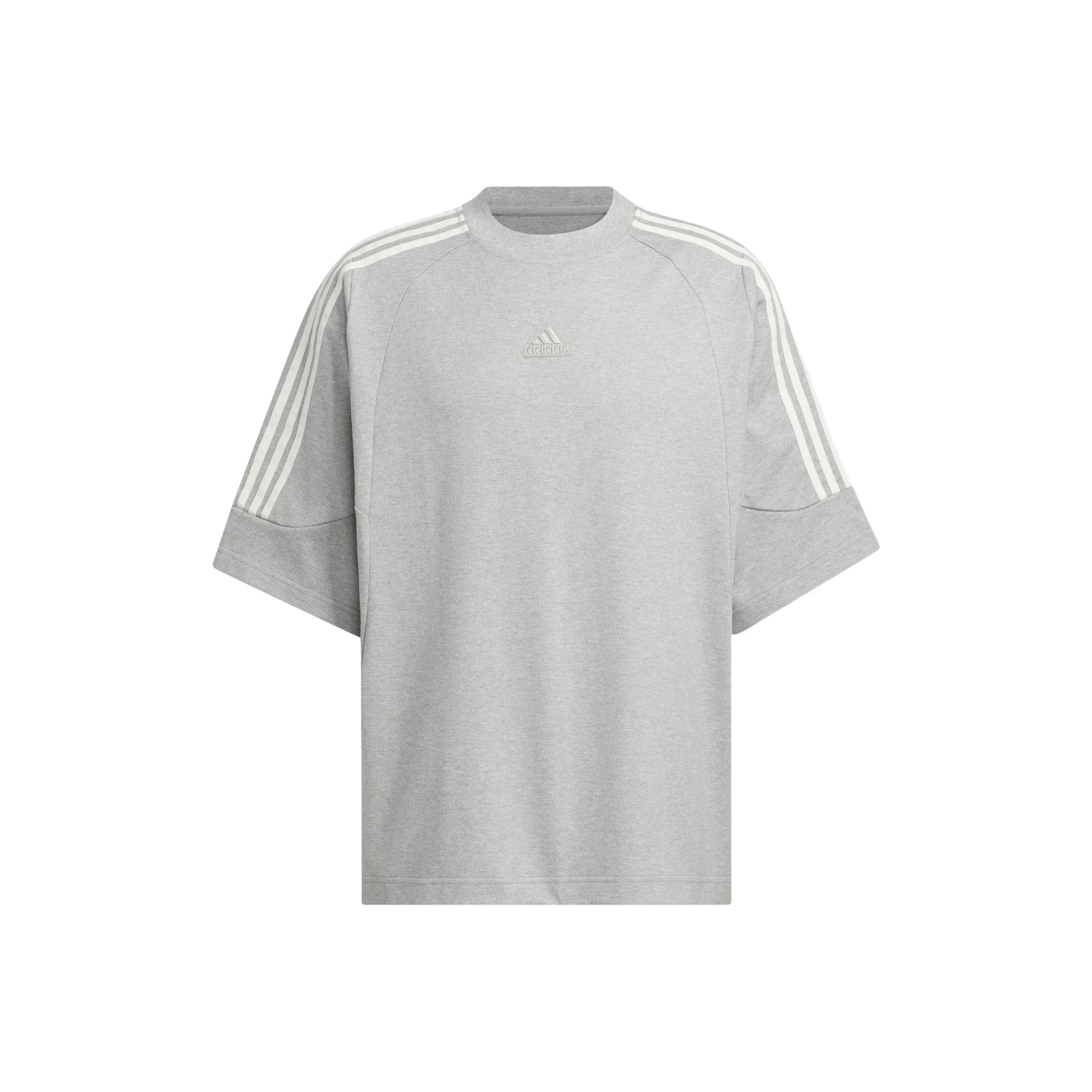 Adidas Sportlife T Shirt Unisex Medium Heather Gray