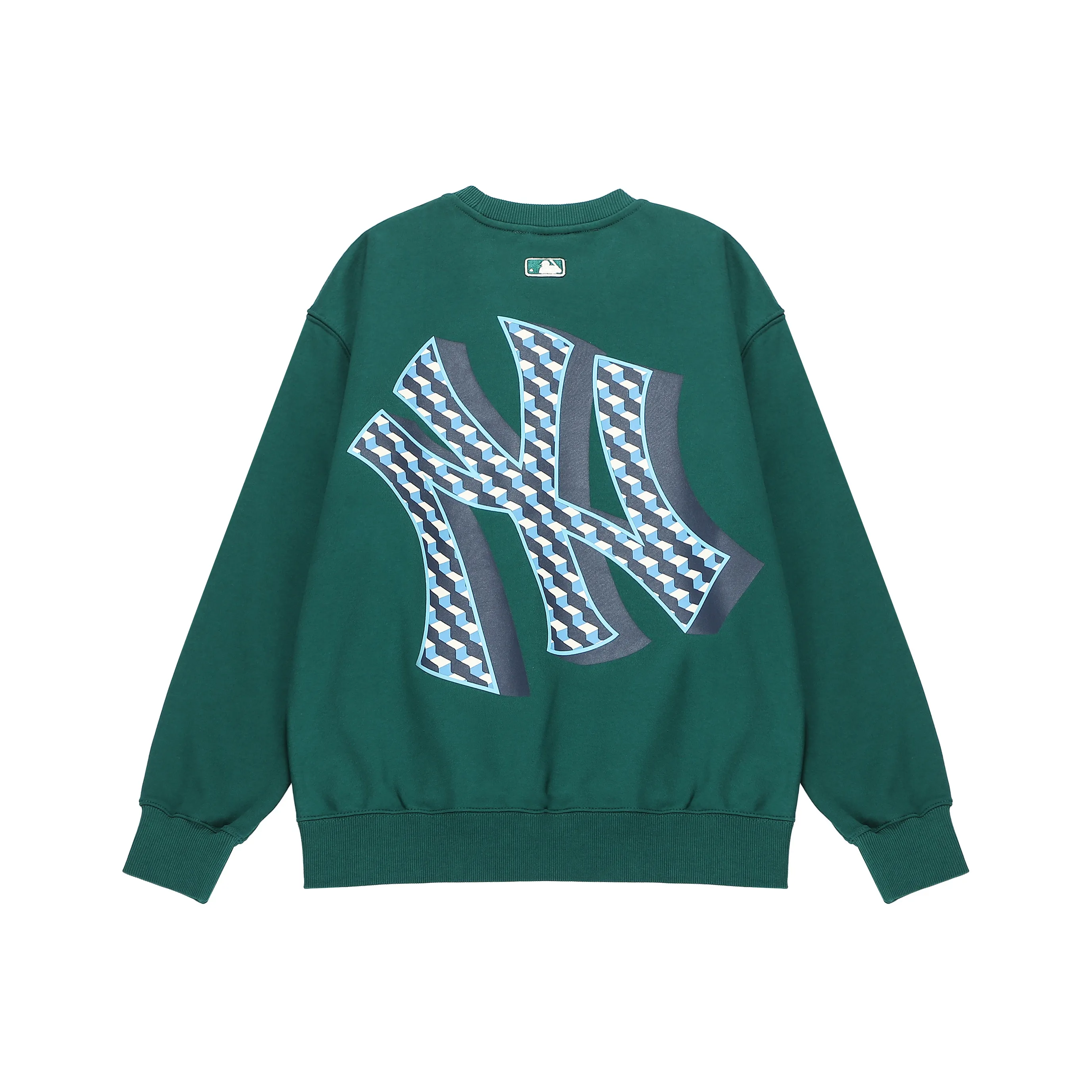 Mlb Base Logo Свитшот Унисекс Темно-зеленый