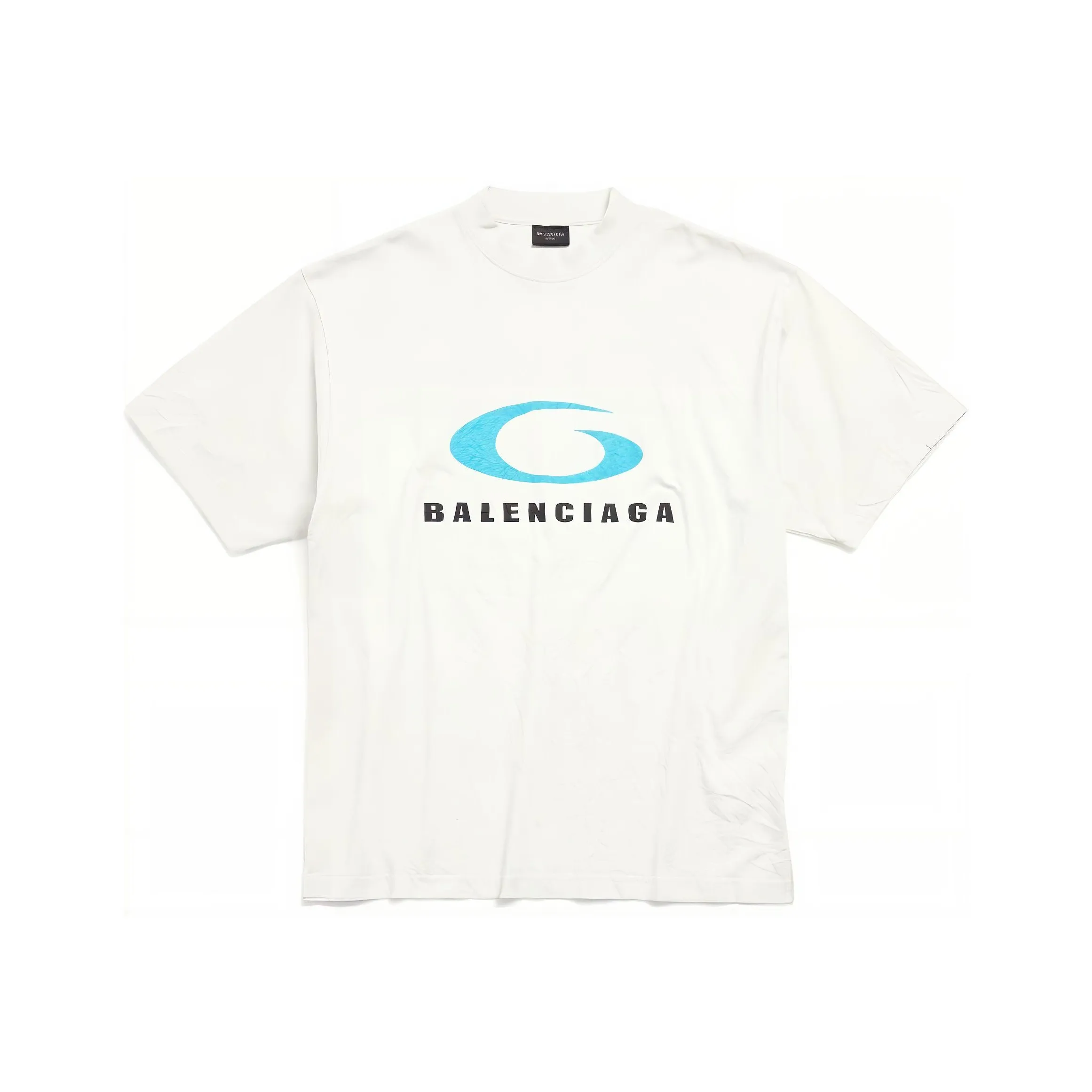 Balenciaga SS24 T-Shirt Regular Fit Unisex White