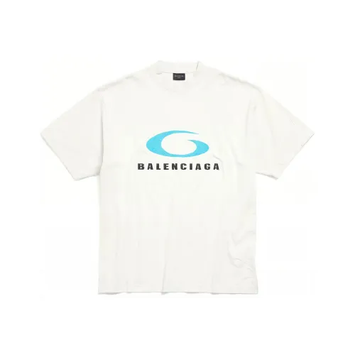 BALENCIAGA Белая Унисекс Футболка
