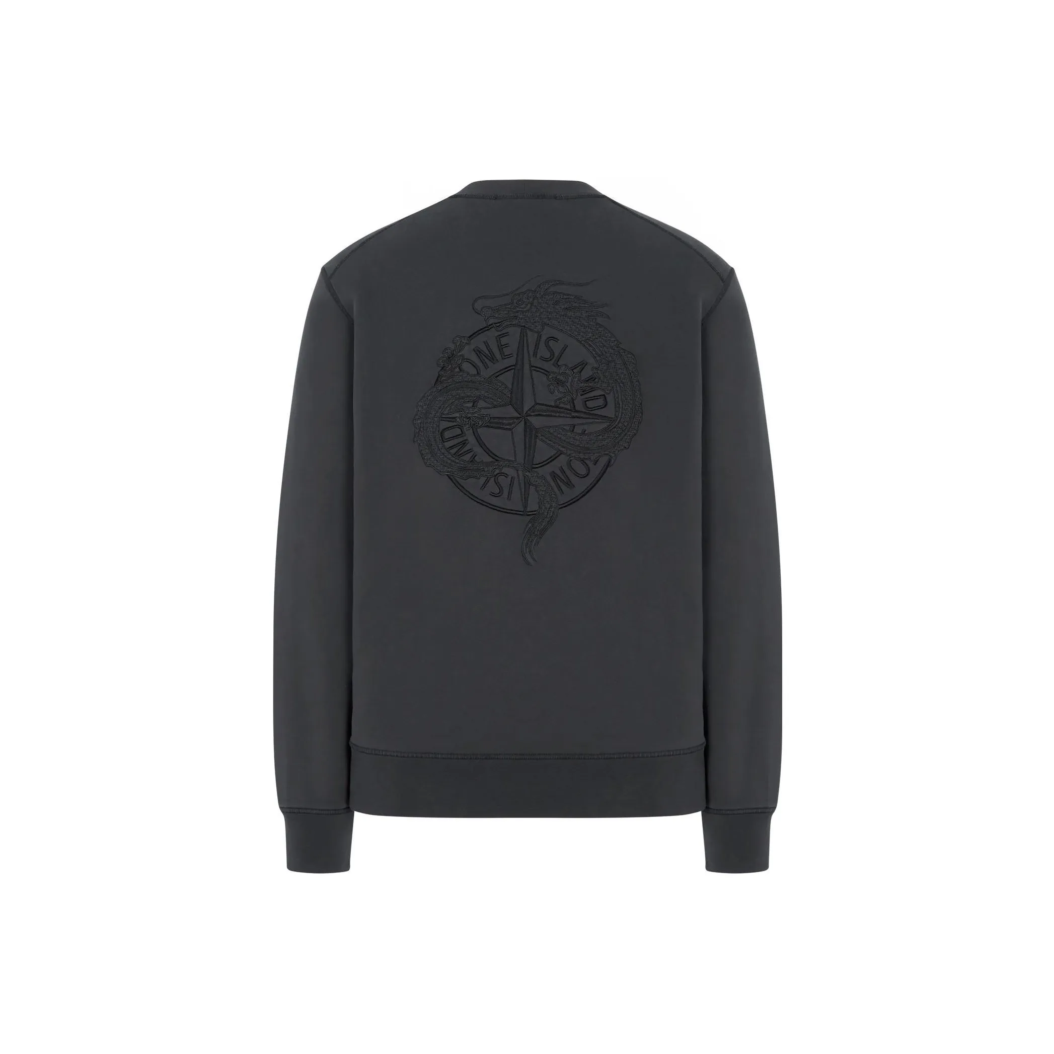STONE ISLAND SS24 Sweatshirt Unisex Dark Gray