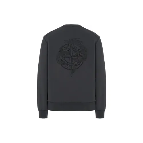 STONE ISLAND Year of the Dragon Special Series Темно-серый Унисекс Свитшоты