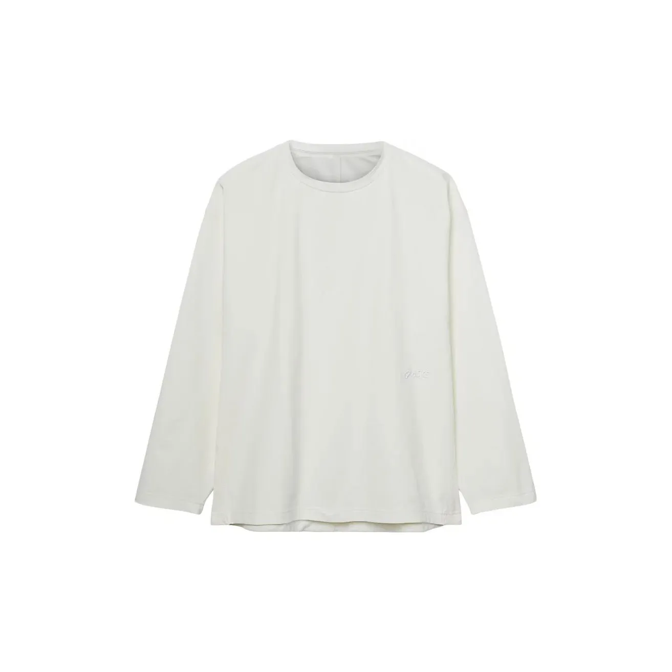 Asics LONG AW24 T Shirt Unisex White