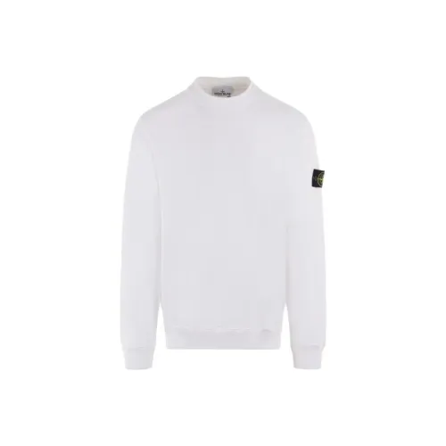 STONE ISLAND Белый Мужские Свитшоты