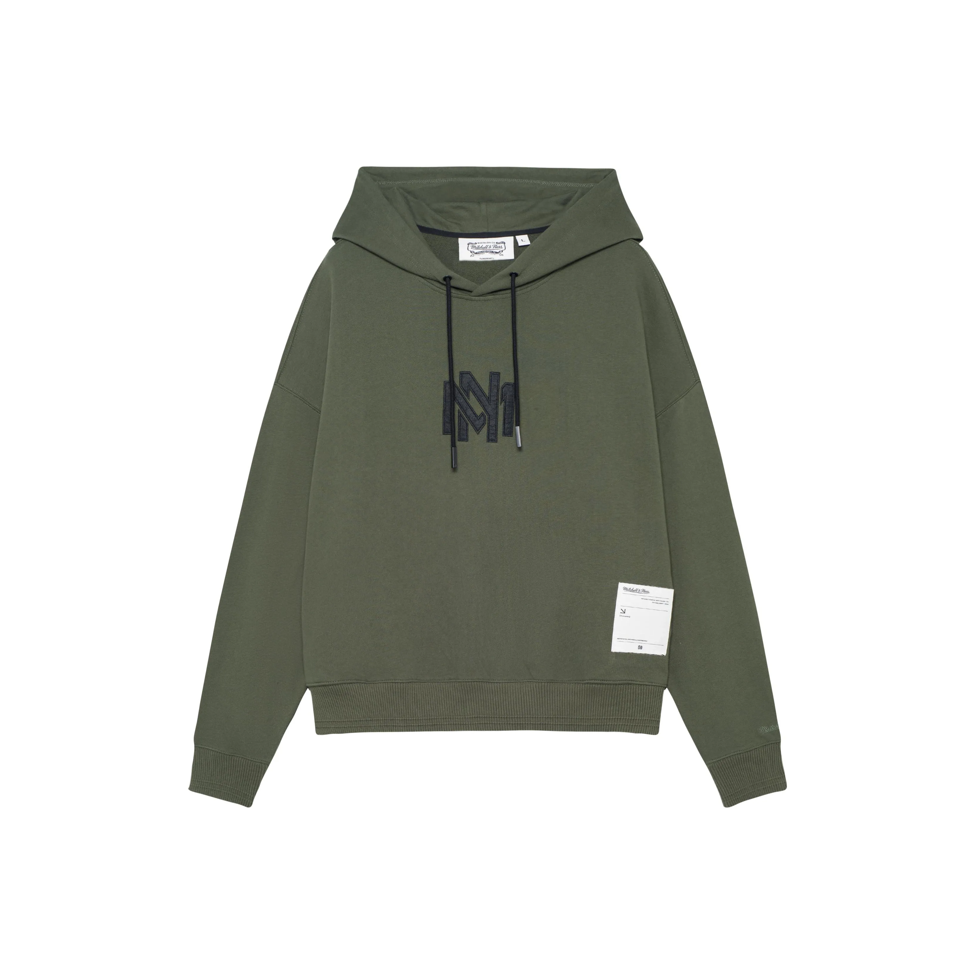 Mitchell Ness Оливково-зеленый Унисекс Свитшоты