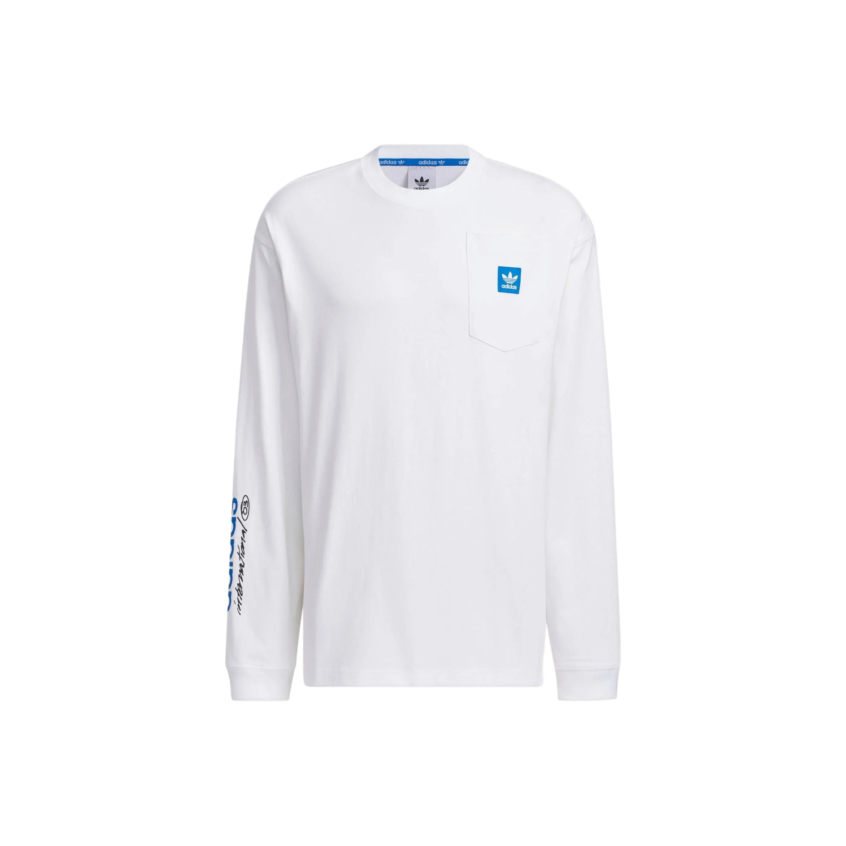 Adidas Originals CITY SKATE LONG SLEEVE T SHIRT T Shirt Men White