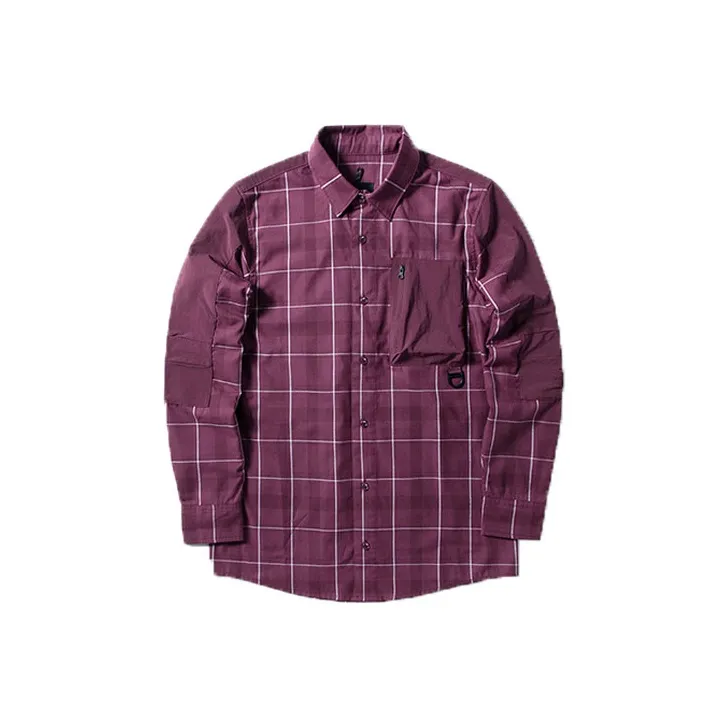 THE NORTH FACE Рубашка Мужская Фуксия