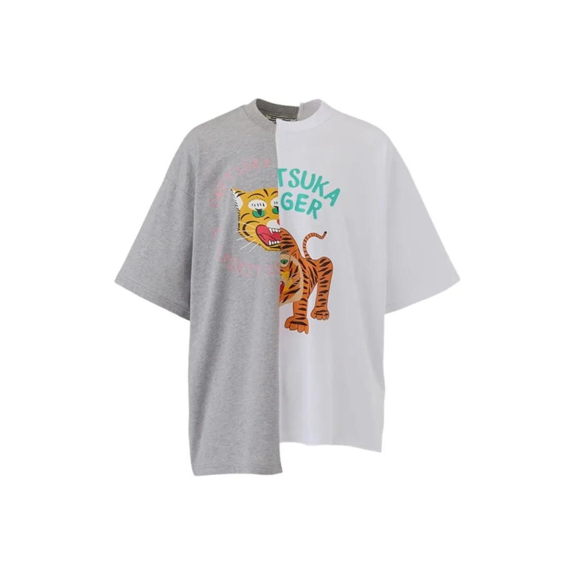 Onitsuka Tiger T Shirt Unisex Gray/White