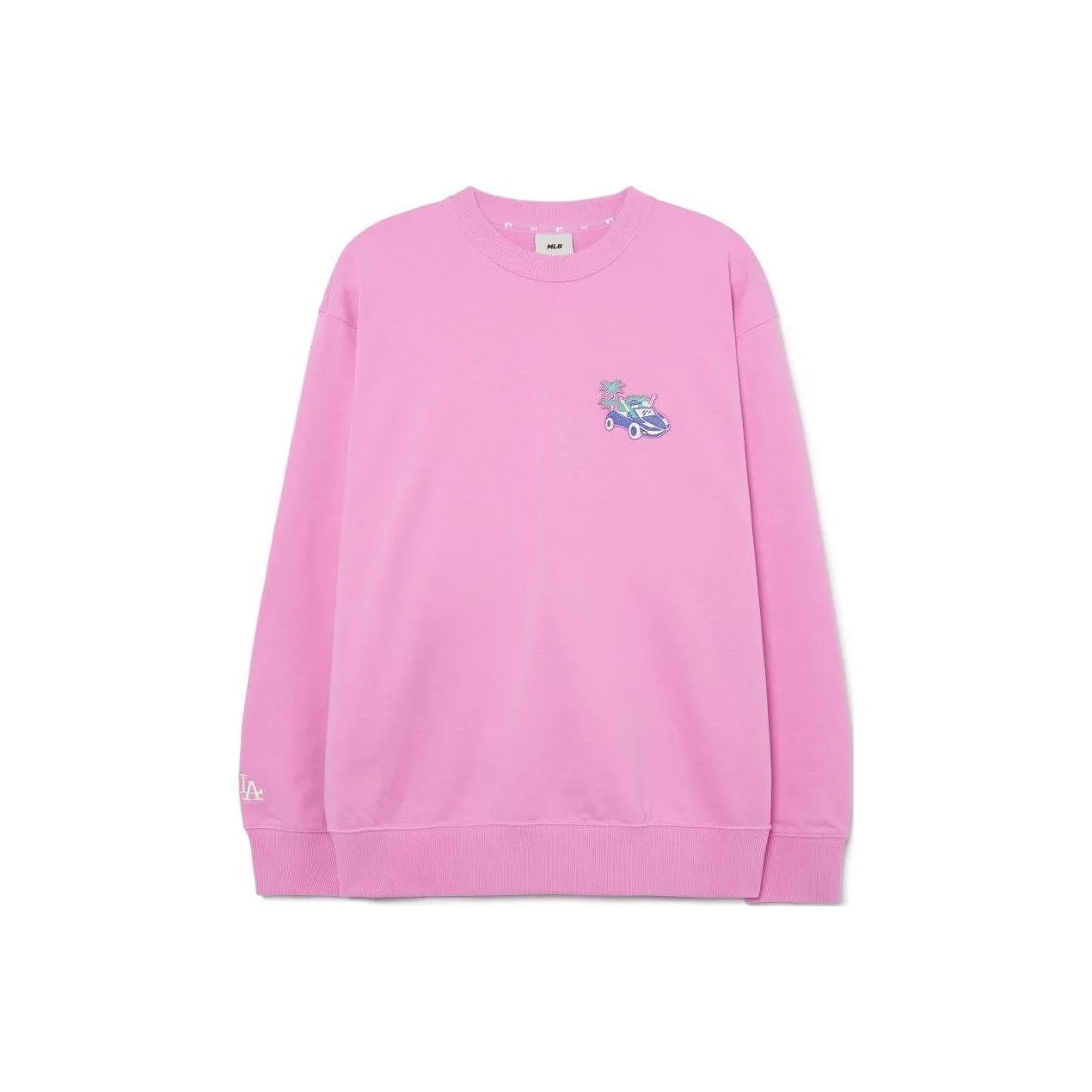 MLB Los Angeles Dodgers Sweatshirts Unisex Pink
