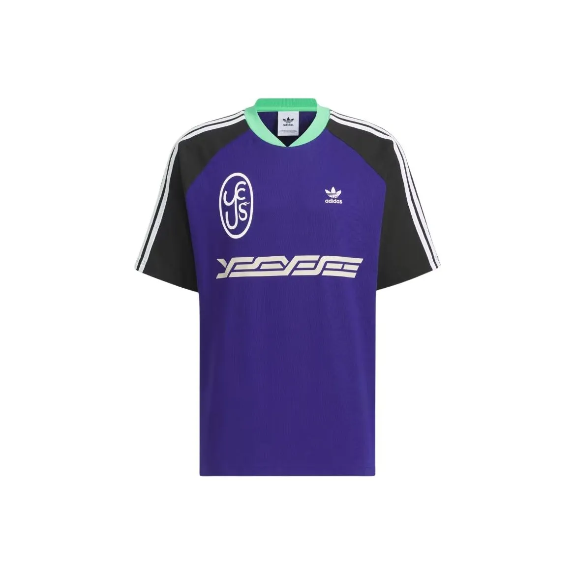 Adidas Originals x YESEYESEE FW24 BS TEAM TEE T Shirt Men's Traditional Indigo
