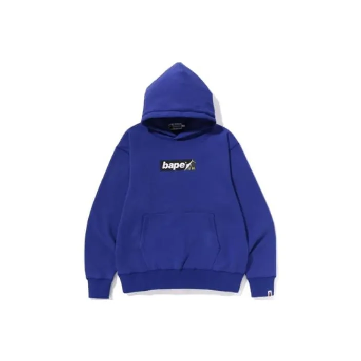 Bape Smooth Logo Relaxed Fit Hoodie