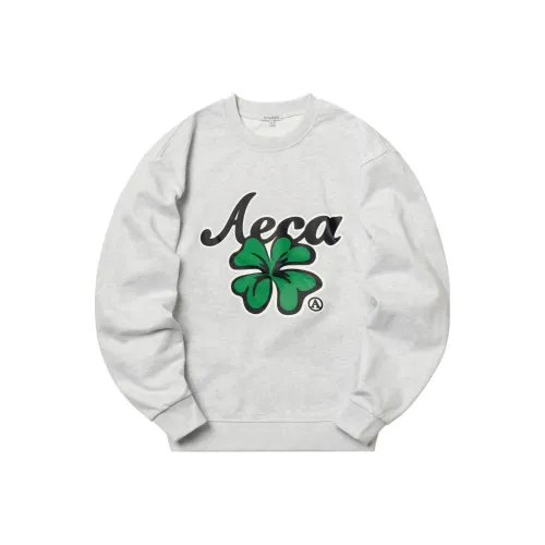 AECA WHITE Серый Мужские Свитшоты