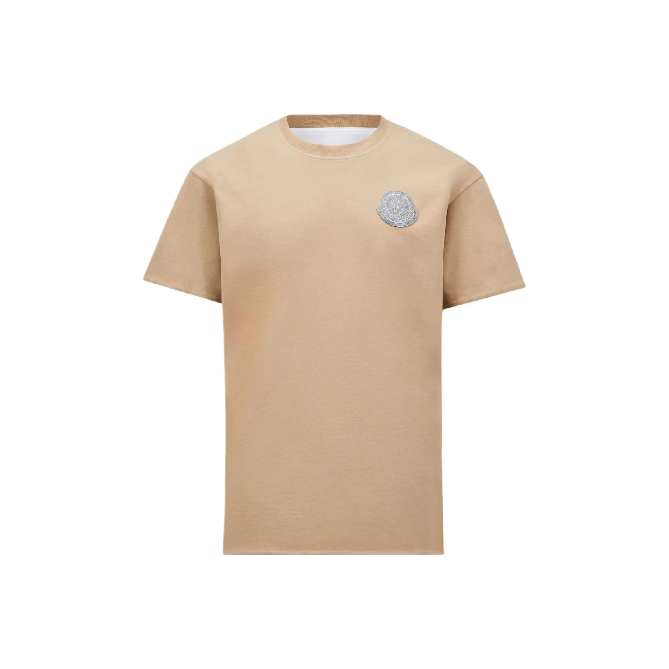 Moncler Logo Patch Crewneck T Shirt