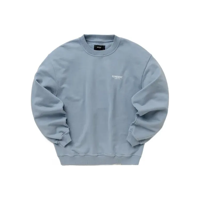 REPRESENT Sweatshirts Men Sky Blue