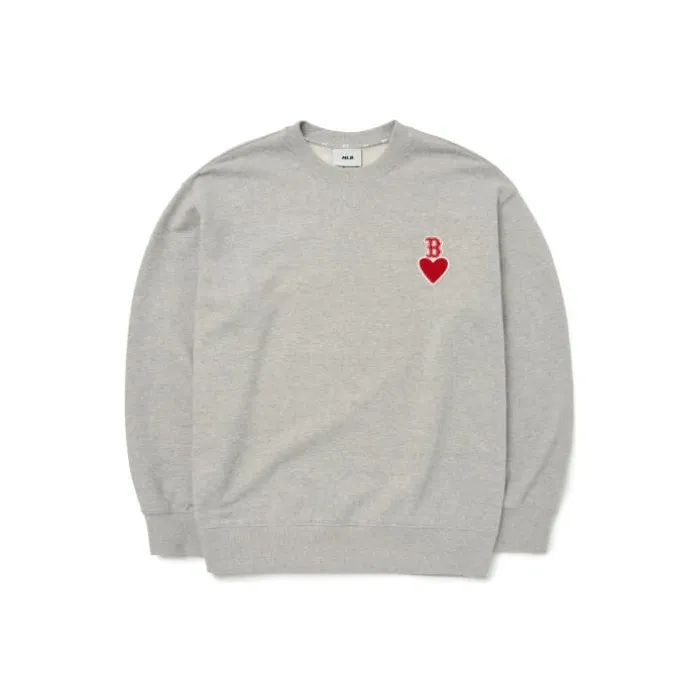 MLB Boston Red Sox Светло-серый Унисекс Свитшоты