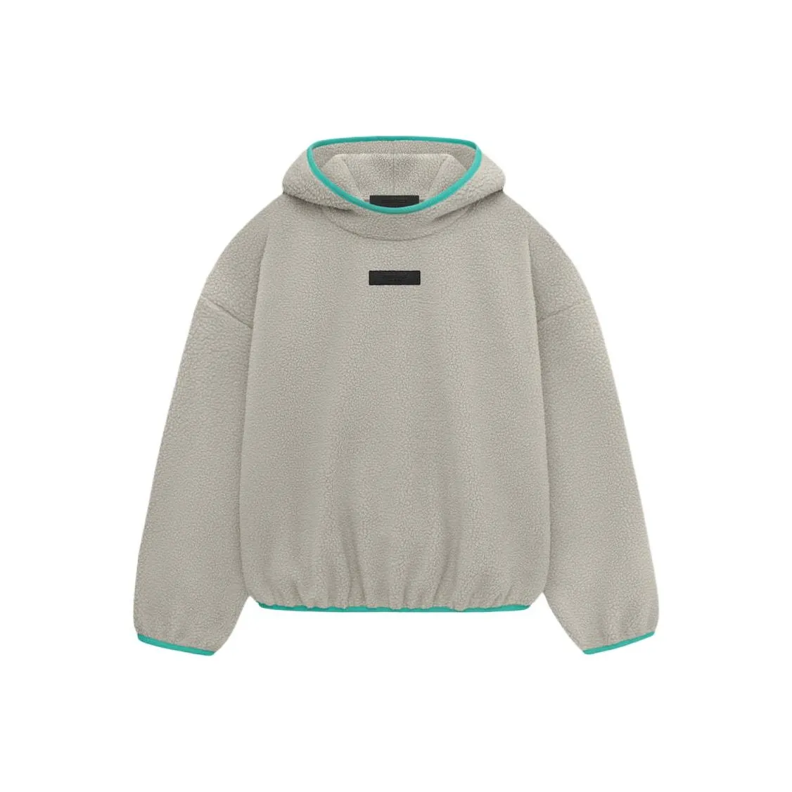 Fear of God Essentials SS24 Drop2 Пуловер Толстовка Свитшот Мужской Цвет серый