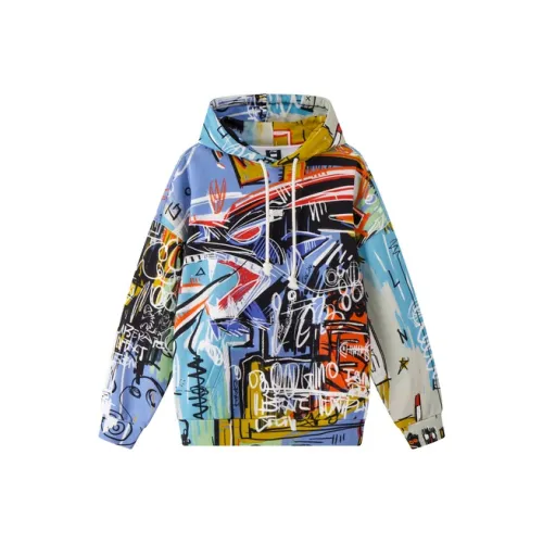 Lng X Li Ning Полный принт Унисекс Свитшоты