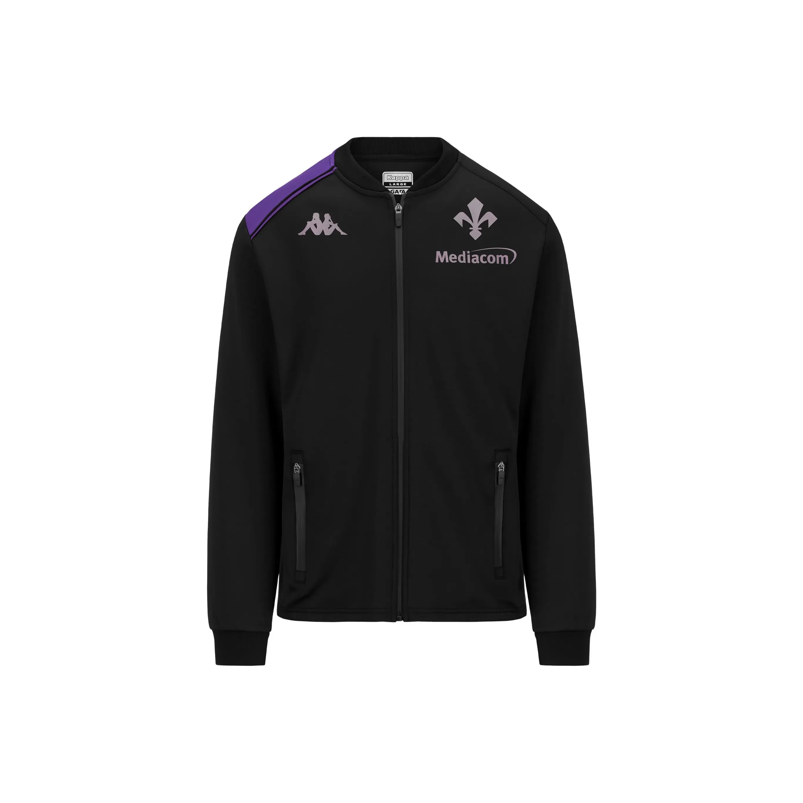 KAPPA ATRISO FIORENTINA Куртка Мужская Черный Фиолетовый Индиго