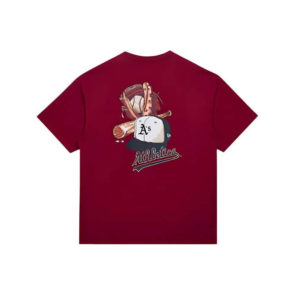 New Era x MLB FW24 T-Shirt Unisex Red