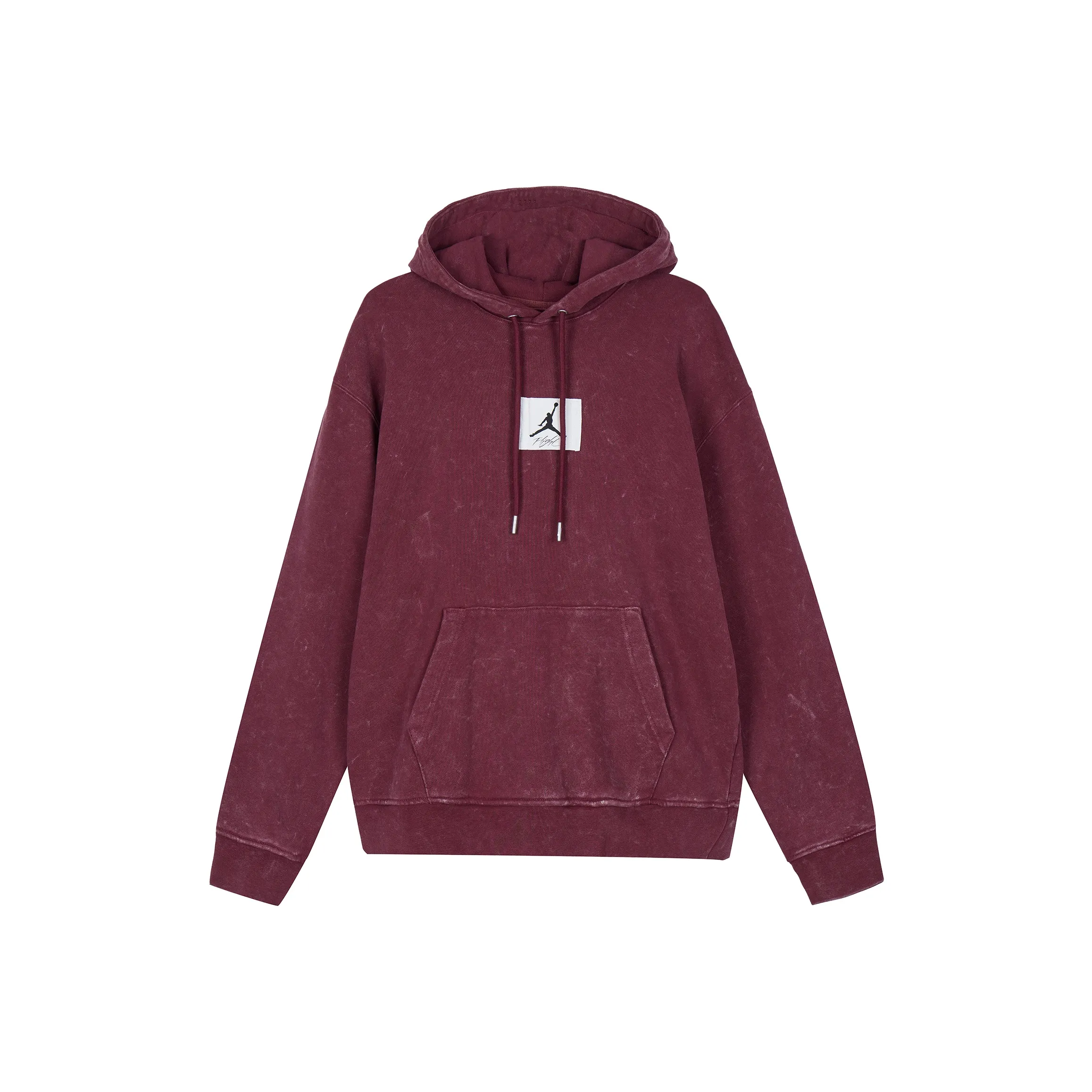 JORDAN Air Flight Sweatshirts Men Cherrywood Red