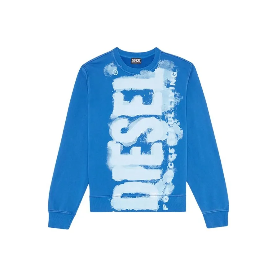 DIESEL Синий Мужской Свитшот