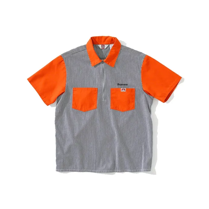 Supreme Ben Davis Half Zip Work Shirt