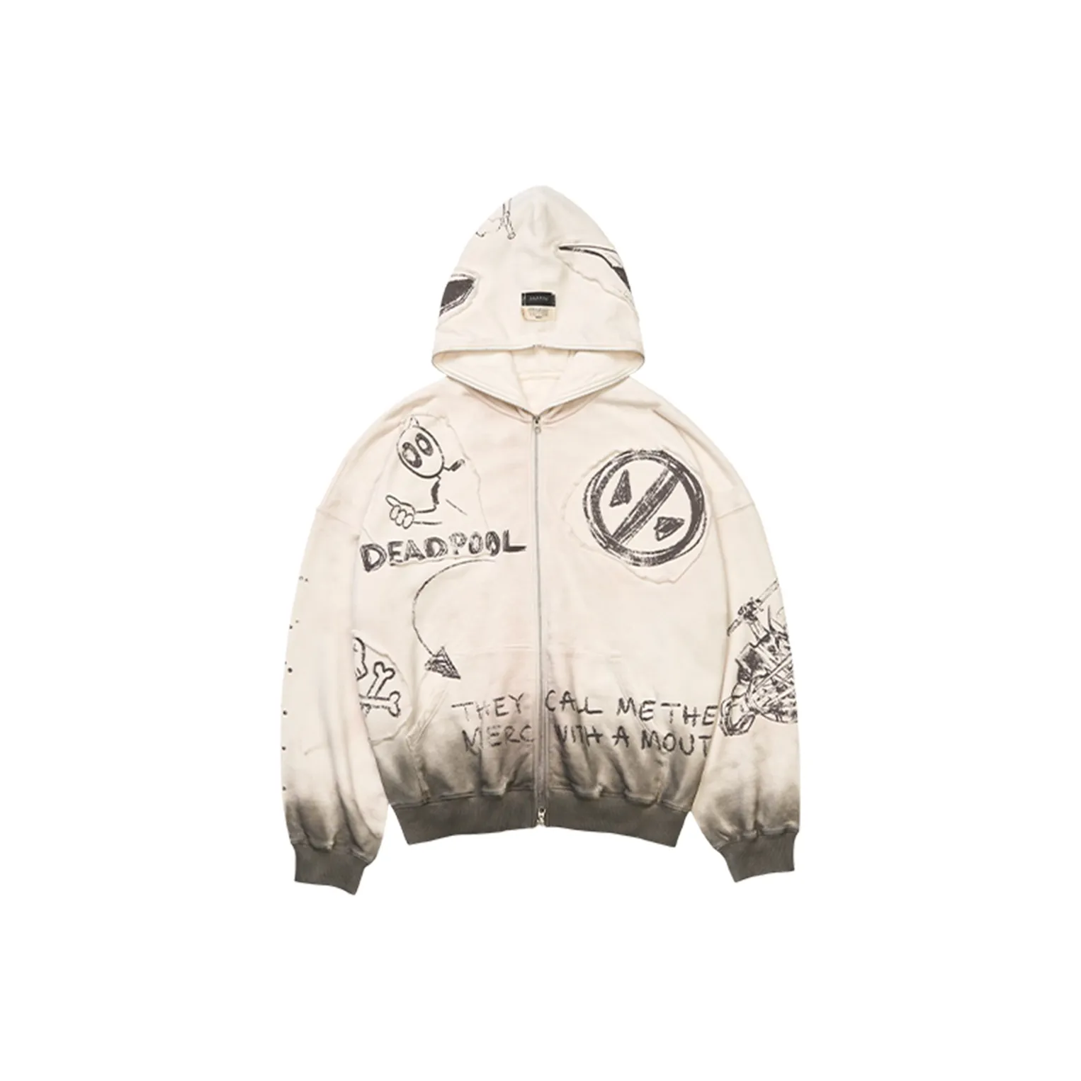 VESSEL x MARVEL Свитшот Унисекс Белый