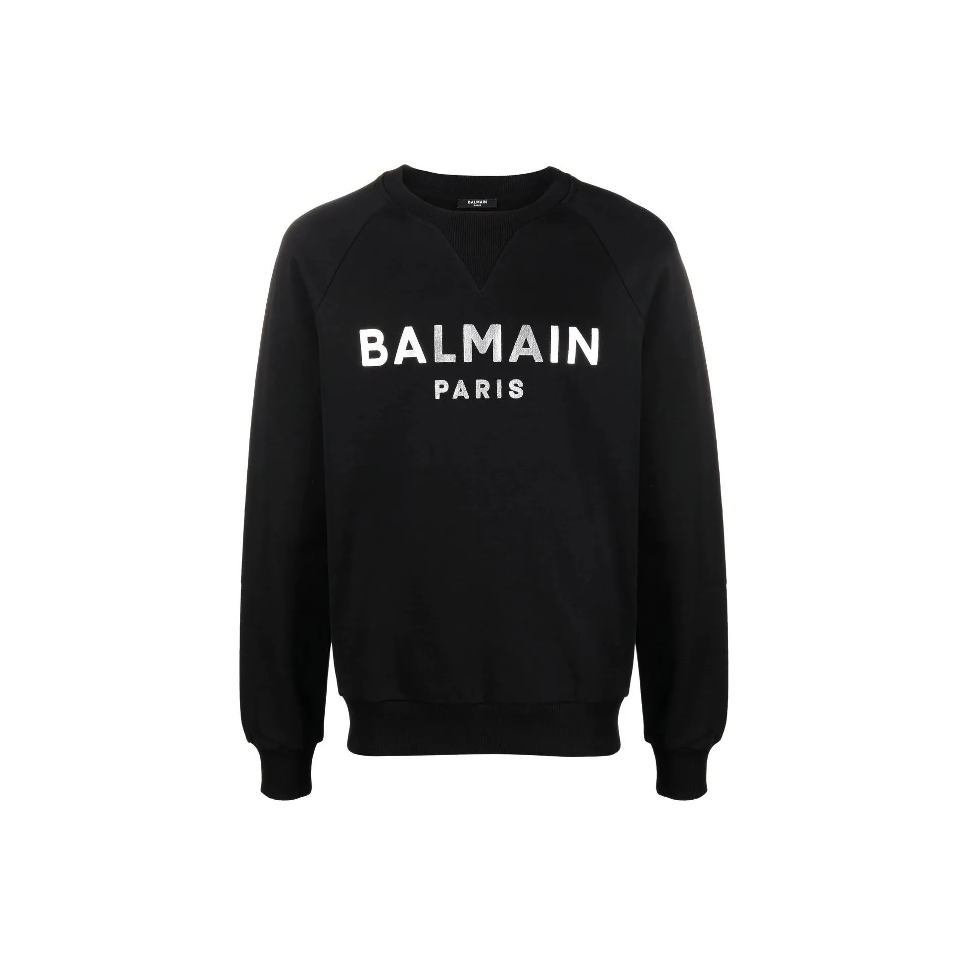 BALMAIN FW22 Толстовка Мужской Черный Серебряный