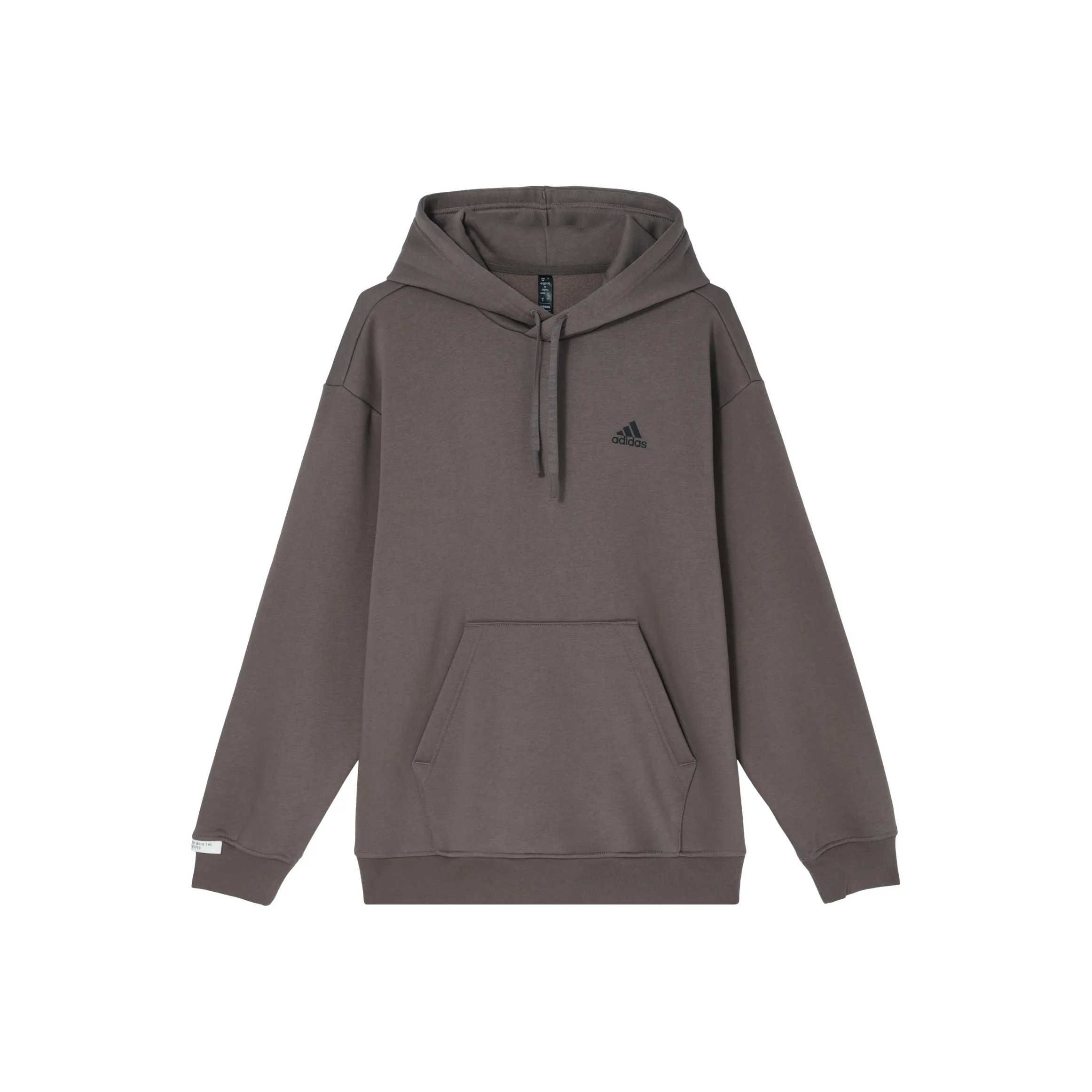 Adidas Толстовка Унисекс Цвет Темная Земля Черный