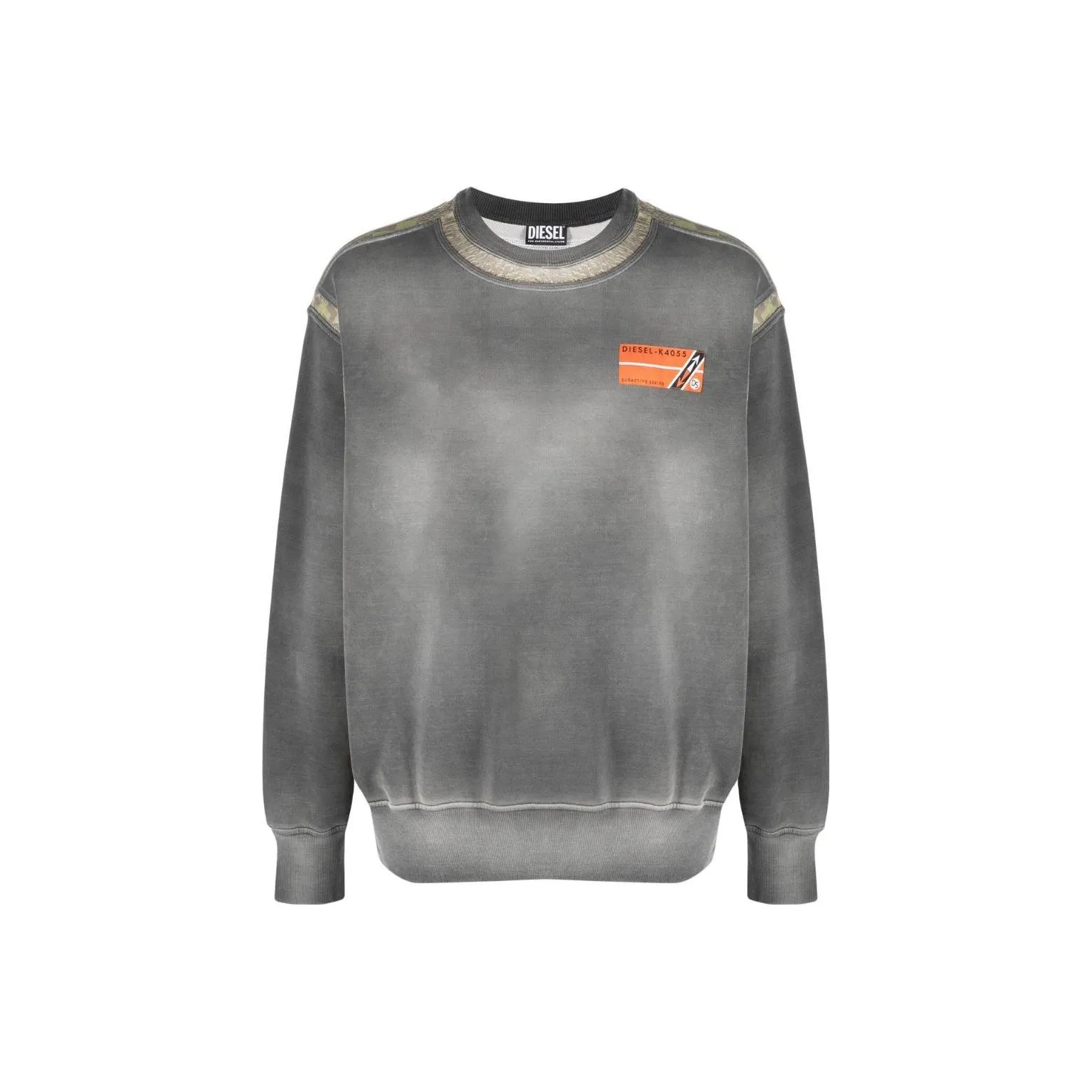 DIESEL Серый Мужской Свитшот