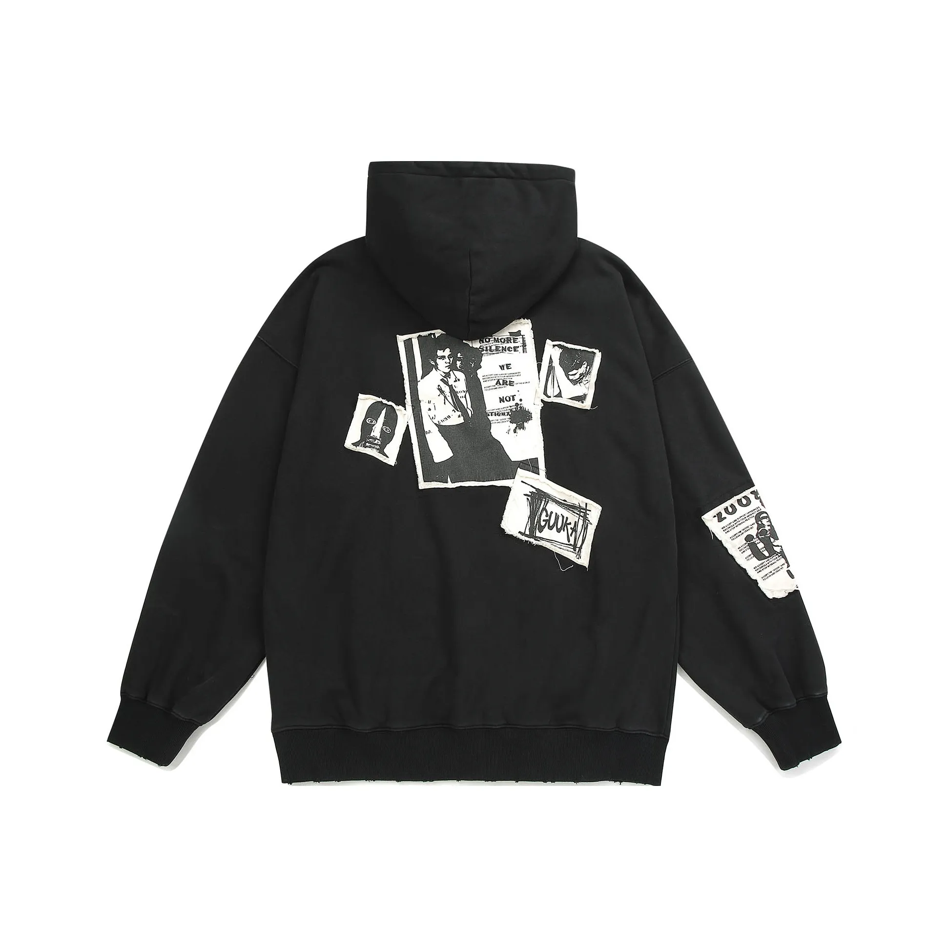 Guuka Черный Мужской Свитшот