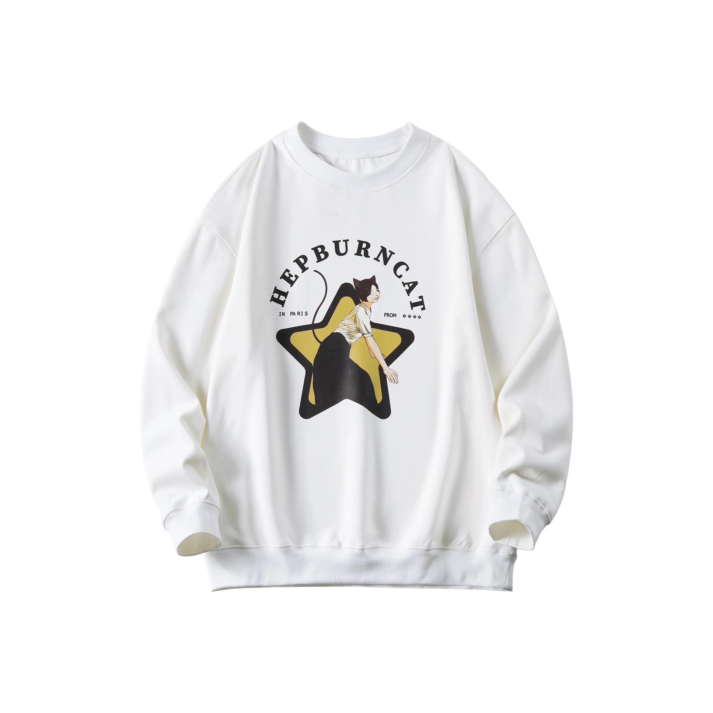 Hepburn Cat Унисекс Свитшоты