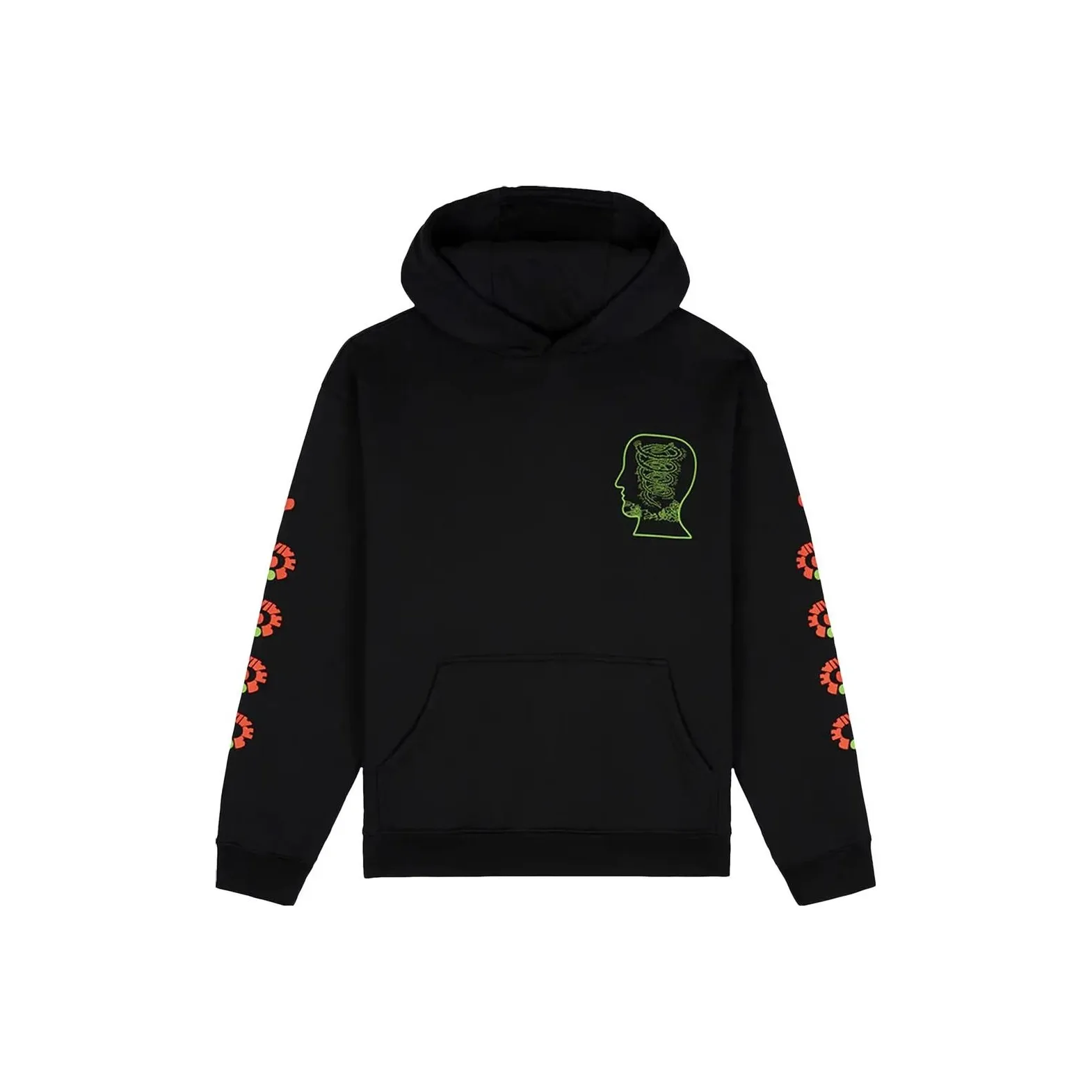 Brain Dead Lizard Cowboy Hoodie 'Black'