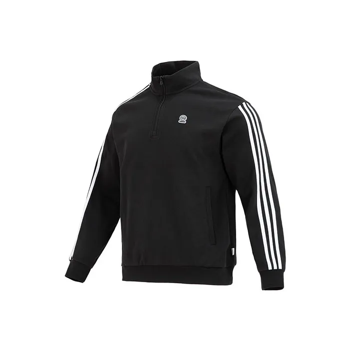 Adidas Американский худи мужской черный