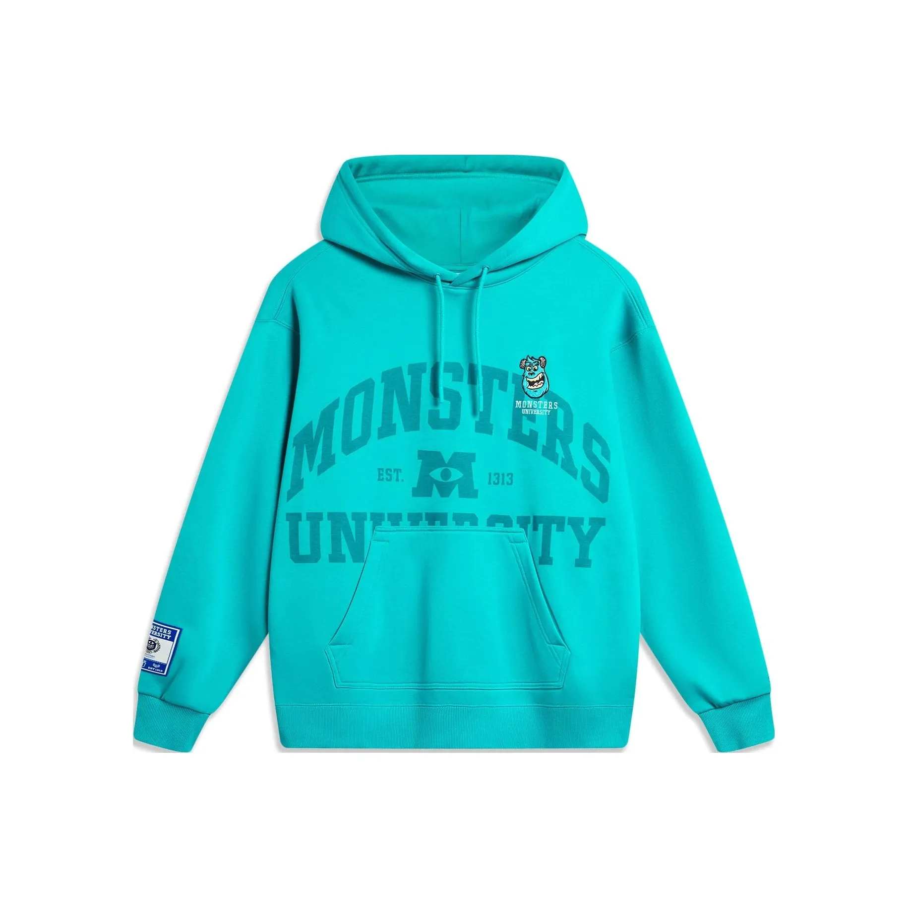 LiNing x Disney Sweatshirt Unisex Ice Porcelain Green